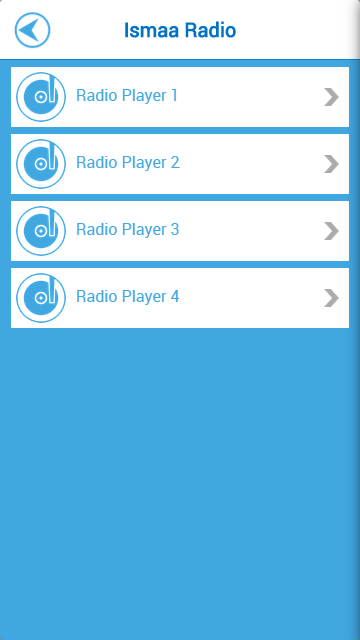 Ismaa — Radio list