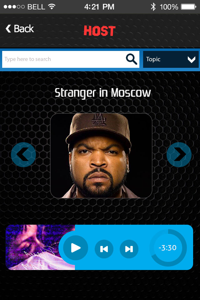 Radio / Media — Media player